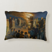 ペデュール・セヴェリン・クロイヤー - ミッドサマー・イヴの焚き火 アクセントクッション (裏面)