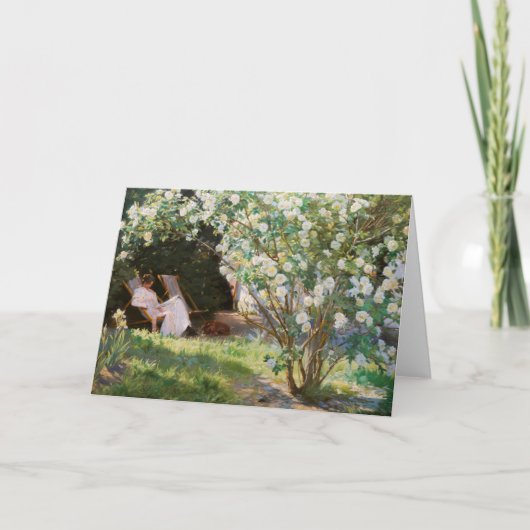 ペデルセベリンクロエ – バラ カード (正面)