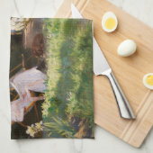 ペデルセベリンクロエ – バラ キッチンタオル (四つ折り)