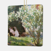 ペデルセベリンクロエ – バラ セラミックオーナメント (左)