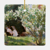 ペデルセベリンクロエ – バラ セラミックオーナメント (裏面)