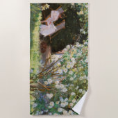 ペデルセベリンクロエ – バラ ビーチタオル (正面)