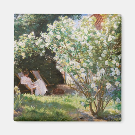 ペデルセベリンクロエ – バラ マグネット (正面)