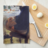 ペデルセベリンクローヤー – ランチタイム キッチンタオル (四つ折り)