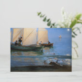 ペデルセヴェリンクロイエ – 魚釣りボート 招待状 (スタンド正面)