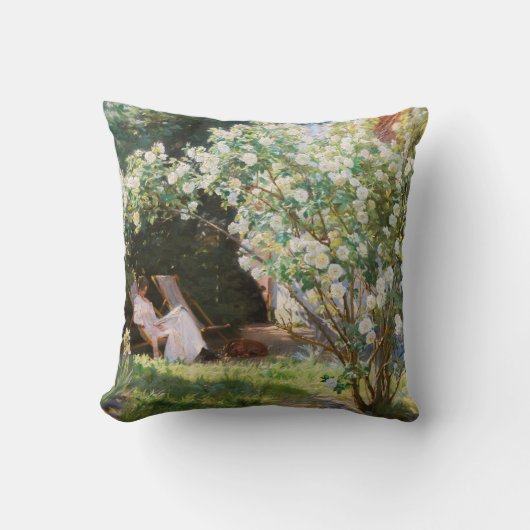 ペデール・セヴェリン・クロイヤー - バラ クッション (正面)