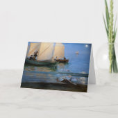 ペデール・セヴェリン・クロイヤー - 漁船 カード (正面)