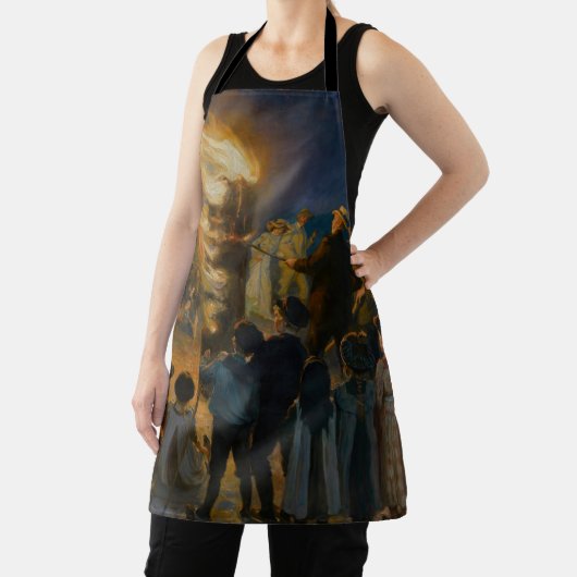 ペデ・セヴェリン・クロイヤー - 夏至の夜の焚き火 エプロン (インサイチュ)