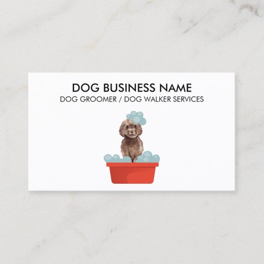 ペトケア獣医ペットシッター・ウォーカー犬のホテル店 名刺 (正面)