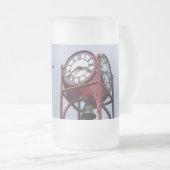 ペトスカイタワークロック曇りマグカップ フロストグラスビールジョッキ (正面右)