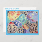 ペトスキーストーンズはがき ポストカード (正面/裏面)