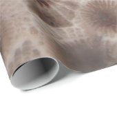 ペトスキーストーンミシガン州石化石 ラッピングペーパー (ロールコーナー)