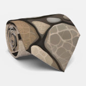 ペトスキーストーン抽象芸術 ネクタイ (ロール)