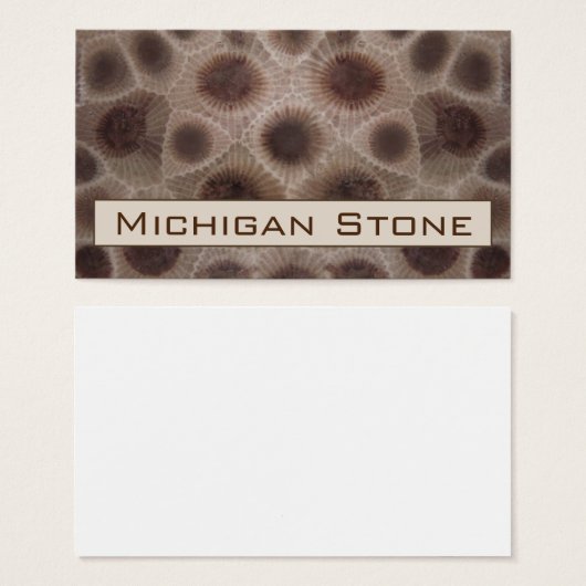 ペトスキー石 (正面&裏面)