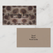 ペトスキー石 名刺 (正面/裏面)