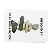 ペトスキー – 単に別の灰色の石磁石ではない マグネット (横)