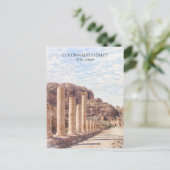 ペトラのカラー絵葉書　遺産　旅行 シーズンポストカード (スタンド正面)