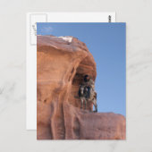 ペトラのベドウィン ポストカード (正面/裏面)