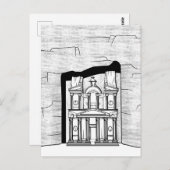 ペトラエルハズネテンプル ポストカード (正面/裏面)