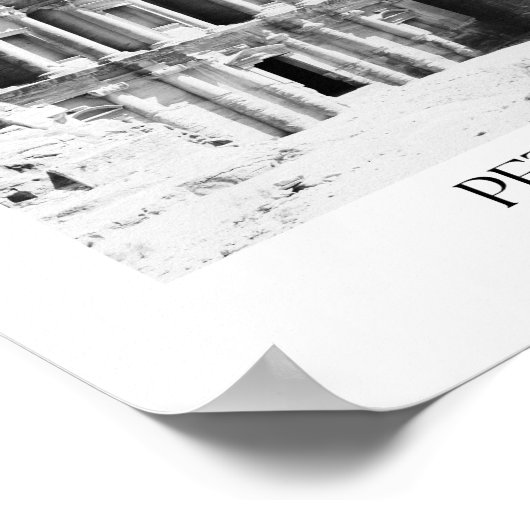 ペトラジョーダンアーチフォトプリント ポスター (角)