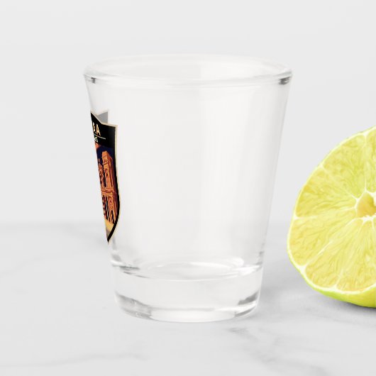 ペトラジョーダントラベルアートヴィンテージ ショットグラス (右)