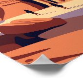 ペトラジョーダントラベルアートヴィンテージ ポスター (角)