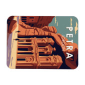 ペトラジョーダントラベルアートヴィンテージ マグネット (横)