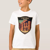 ペトラジョーダントラベルアートヴィンテージ Tシャツ (正面)