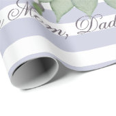 ペトラズラブウォーターカラーフローラカスタム文字 ラッピングペーパー (ロールコーナー)