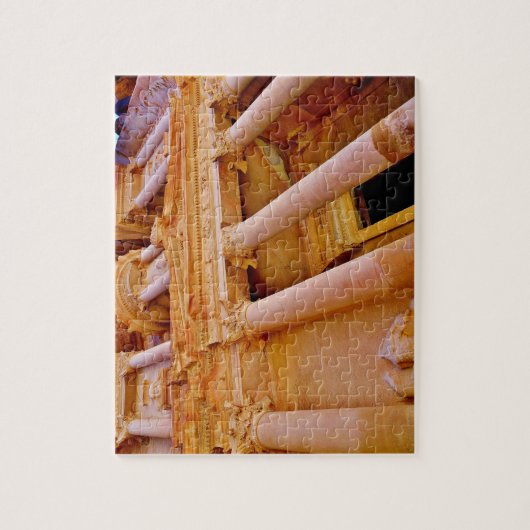 ペトラトレージャー建物 ジグソーパズル (縦)