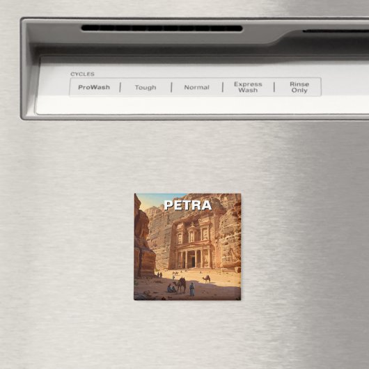 ペトラヨルダン旅行 マグネット (インサイチュ (食洗機))