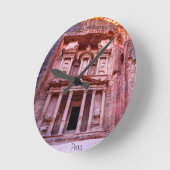 ペトラ宝庫 ラウンド壁時計 (傾斜)