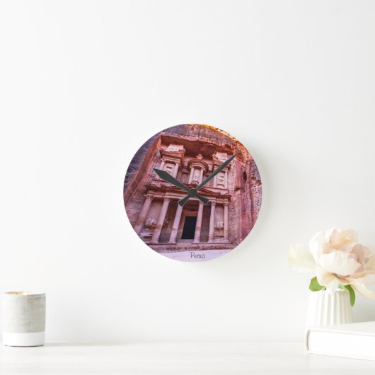 ペトラ宝庫 ラウンド壁時計 (ホーム)