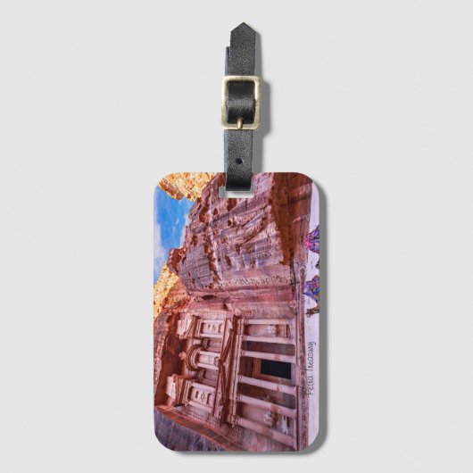 ペトラ宝庫 ラゲッジタグ (正面縦)