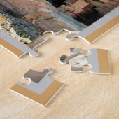 ペトラ語 – ヨルダン –  ジグソーパズル (側面)