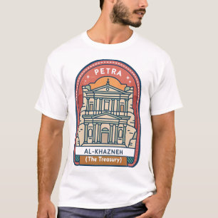 ペトラ・アル・ハズネ(宝物殿) Tシャツ