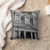 ペトラ・トロリー建物 クッション (ブランケット)