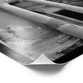 ペトラ・トロリー建物 フォトプリント            (角)