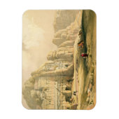 ペトラ、1839年3月8日、プレート96の第3巻 マグネット (縦)