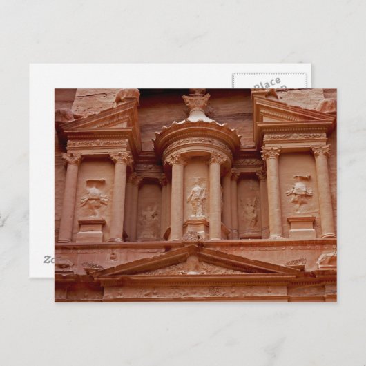 ペトラ(Petra)、ジョーダンのポストカード ポストカード (正面/裏面)