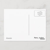 ペトラ(Petra)、ジョーダンのポストカード ポストカード (裏面)