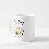 ペトリおもしろいフライ コーヒーマグカップ (正面左)