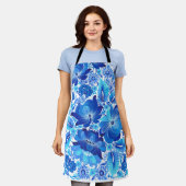 ペトリキウカのウクライナ伝統民俗芸術 エプロン (着用した状態)