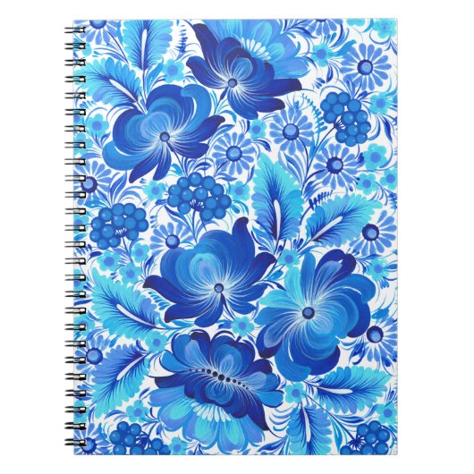 ペトリキウカ ウクライナ民俗芸術 水彩画 ノートブック (正面)