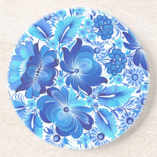 ペトリキブカのウクライナ伝統民俗芸術 コースター (正面)