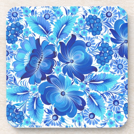 ペトリキブカのウクライナ伝統民俗芸術 コースター (正面)