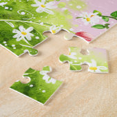 ペトロとウサギが園で ジグソーパズル (側面)