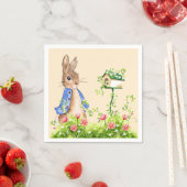 ペトロとウサギが園で スタンダードカクテルナプキン (インサイチュ)