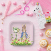 ペトロとウサギが園で ペーパープレート (パーティー)