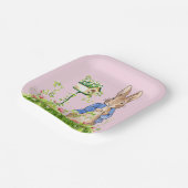 ペトロとウサギが園で ペーパープレート (傾斜あり)